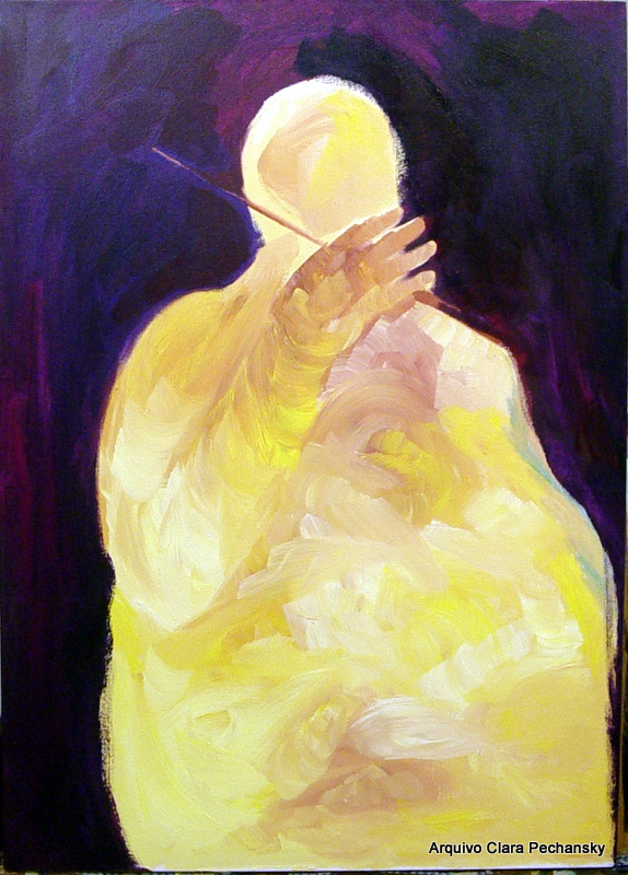 pintura-clara-pechansky-Maestro-60x50cm-2007