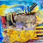 A lenda do Rabino - 30x40cm - 2022